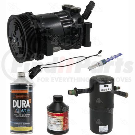 3172R by FOUR SEASONS - A/C Compressor Kit, Remanufactured, for 1997-1999 Dodge Dakota