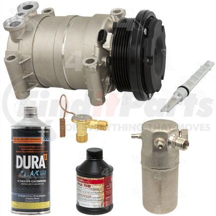 3184N by FOUR SEASONS - A/C Compressor Kit, Front and Rear, for 1997-1998 Chevrolet Express 3500