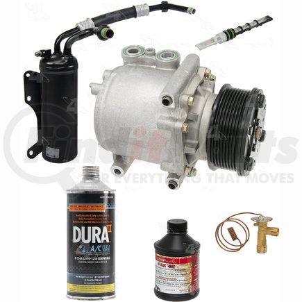 3189N by FOUR SEASONS - A/C Compressor Kit, Front and Rear, for 2002 Ford E350 Econoline Club Wagon