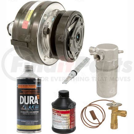 3288N by FOUR SEASONS - A/C Compressor Kit, Front and Rear, for 1984 Chevrolet C20 Suburban