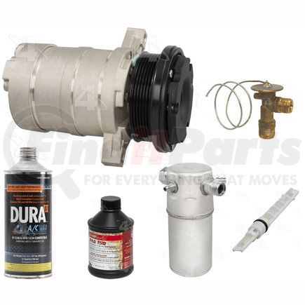 3405N by FOUR SEASONS - A/C Compressor Kit, Front and Rear, for 1993-1994 GMC G1500