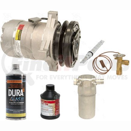 3402N by FOUR SEASONS - A/C Compressor Kit, Front and Rear, for 1987-1991 Chevrolet G30