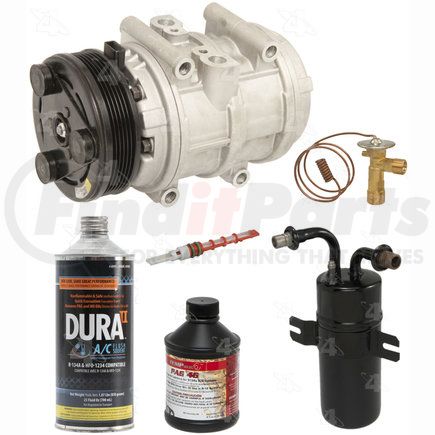 3458N by FOUR SEASONS - A/C Compressor Kit, Front and Rear, for 1988-1991 Ford E250 Econoline