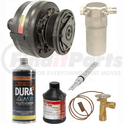 3614R by FOUR SEASONS - A/C Compressor Kit, Front and Rear, for 1987-1991 Chevrolet G30