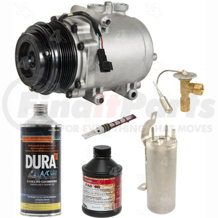 3663N by FOUR SEASONS - A/C Compressor Kit, Front and Rear, for 2003-2005 Ford Explorer