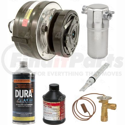 3717N by FOUR SEASONS - A/C Compressor Kit, Front and Rear, for 1983-1984 GMC G3500