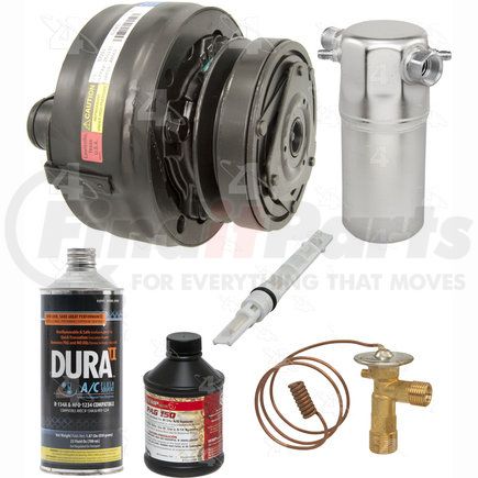 3717R by FOUR SEASONS - A/C Compressor Kit, Front and Rear, for 1983-1984 Chevrolet G30