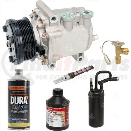 3751N by FOUR SEASONS - A/C Compressor Kit, Front and Rear, for 2004-2005 Ford Explorer Sport Trac