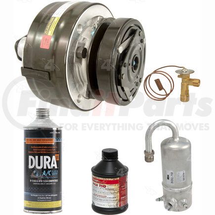 3825N by FOUR SEASONS - A/C Compressor Kit, Front and Rear, for 1980-1984 Chevrolet G20