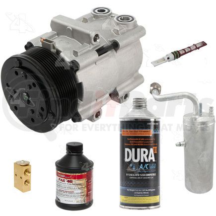 3837N by FOUR SEASONS - A/C Compressor Kit, Front and Rear, for 2000-2001 Ford Excursion