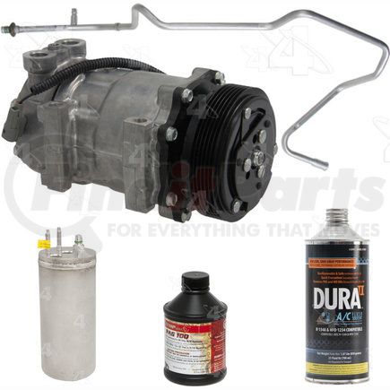 3876R by FOUR SEASONS - A/C Compressor Kit, Remanufactured, for 1999 Jeep TJ