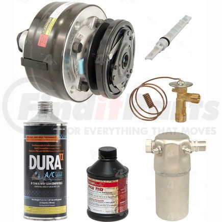 3893N by FOUR SEASONS - A/C Compressor Kit, Front and Rear, for 1985-1986 GMC G3500