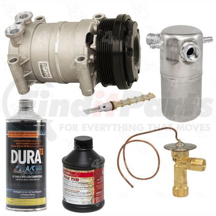 3906N by FOUR SEASONS - A/C Compressor Kit, Front and Rear, for 2001-2005 GMC Safari