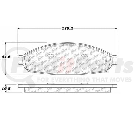100.08880 by CENTRIC - OEM Brake Pads