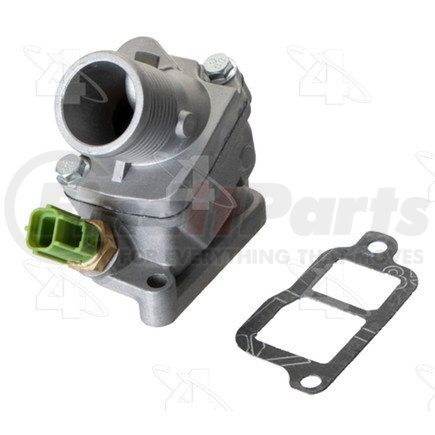 86167 by FOUR SEASONS - Engine Coolant Water Outlet and Thermostat Housing Kit with Thermostat