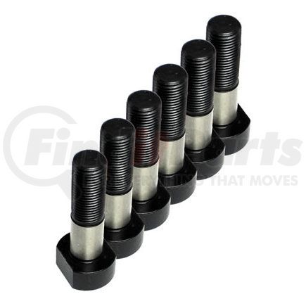 M-0360-6 by ILLINOIS AUTO TRUCK - 6 DRIVE LUGS AND 6 DRIVE LUG NUTS (MACK)