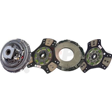 NMU044-022-5-A by ILLINOIS AUTO TRUCK - CLUTCH, 14" X 1-3/4" SS, 2000/900 FT LB