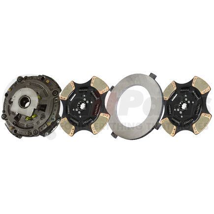 NMU701-044-4 by ILLINOIS AUTO TRUCK - CLUTCH,15-1/2" X 2" SA, 3600/1700 FT LB