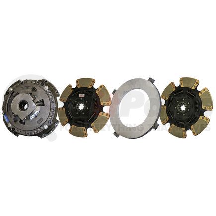 NMU7013176 by ILLINOIS AUTO TRUCK - CLUTCH,15-1/2X2"SA, 4000/2050 FT LB-PD