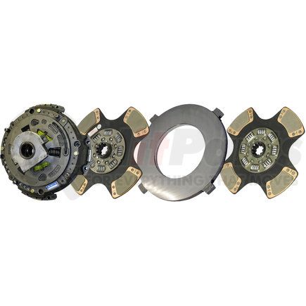 NMU898-044-4 by ILLINOIS AUTO TRUCK - CLUTCH,15-1/2" X 2" EE, 3600/1700 FT LB