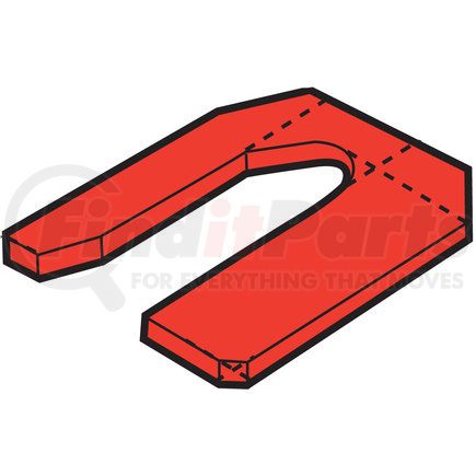 36062 by SPECIALTY PRODUCTS CO - PREVOST CASTER SHIMS 1/8" (6)