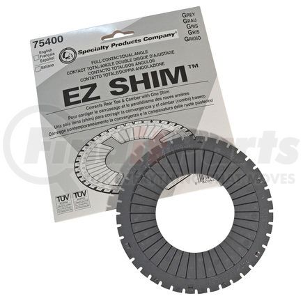 75400 by SPECIALTY PRODUCTS CO - DUAL ANGLE SHIM (GREY)