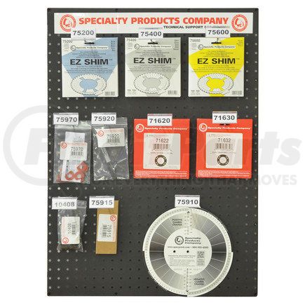 88700 by SPECIALTY PRODUCTS CO - DUAL ANGLE SHIM BOARD SET