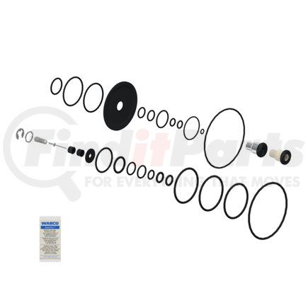 9730020052 by WABCO - ABS Control Valve Kit - Repair Kit, Includes Diaphragm and Valve