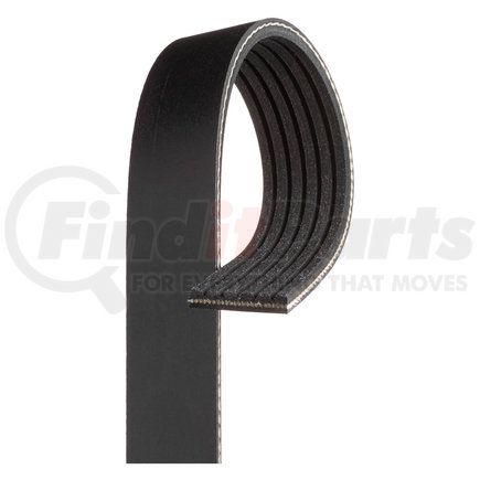 6K1395A by ACDELCO - V-Ribbed Belt - Serpentine, Standard, Rubber