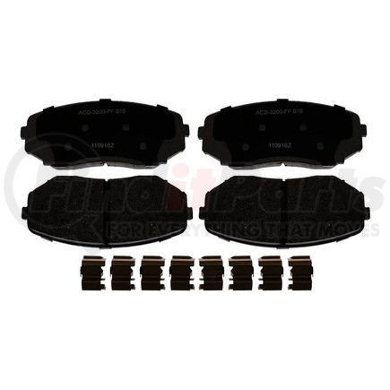 14D1258CHF1 by ACDELCO - PAD KIT,FRT DISC BRK