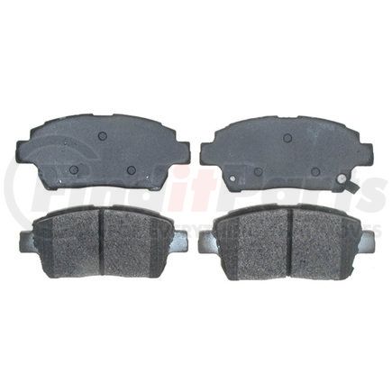 17D822M by ACDELCO - Disc Brake Pad Set