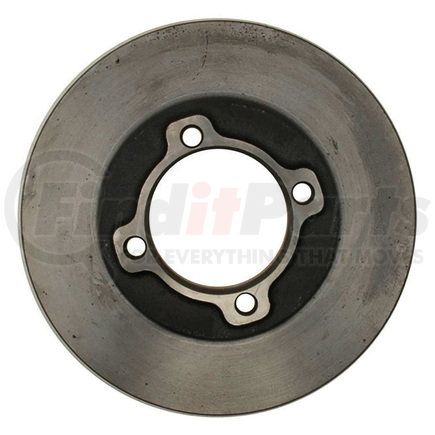 18A265A by ACDELCO - Disc Brake Rotor - 4 Lug Holes, Cast Iron, Non-Coated, Plain Solid, Front