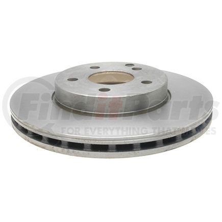 18A1713 by ACDELCO - Disc Brake Rotor - 5 Lug Holes, Cast Iron, Plain, Turned Ground, Vented, Front