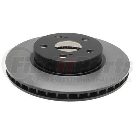 18A1722 by ACDELCO - Disc Brake Rotor - 5 Lug Holes, Cast Iron, Painted, Plain Vented, Front