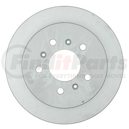 18A2321PV by ACDELCO - Disc Brake Rotor - 5 Lug Holes, Cast Iron, Plain Solid, Rear