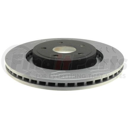 18A2443SD by ACDELCO - Disc Brake Rotor - 5 Lug Holes, Cast Iron Slotted, Turned, Vented, Front