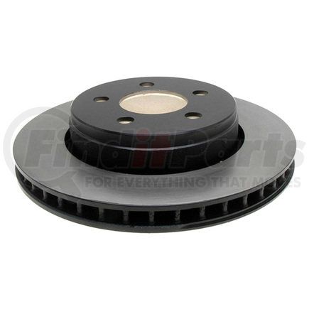 18A2469 by ACDELCO - Disc Brake Rotor - 5 Lug Holes, Cast Iron, Plain, Turned Ground, Vented, Front