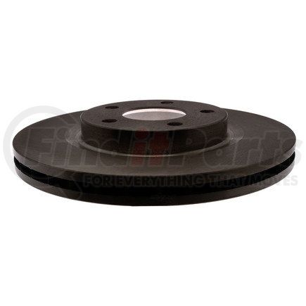 18A81036A by ACDELCO - Disc Brake Rotor - 5 Lug Holes, Cast Iron, Non-Coated, Plain, Vented, Front