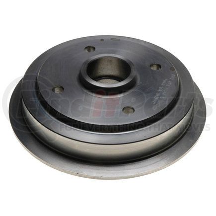 18B237 by ACDELCO - Brake Drum - Rear, Turned, Cast Iron, Regular, Plain Cooling Fins