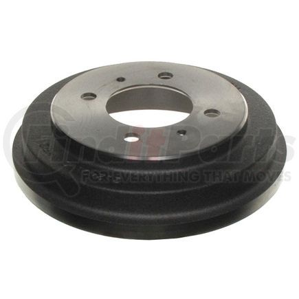 18B243 by ACDELCO - Brake Drum - Rear, Turned, Cast Iron, Regular, Plain Cooling Fins