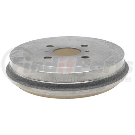 18B445 by ACDELCO - Brake Drum - Rear, Turned, Cast Iron, Regular, Plain Cooling Fins