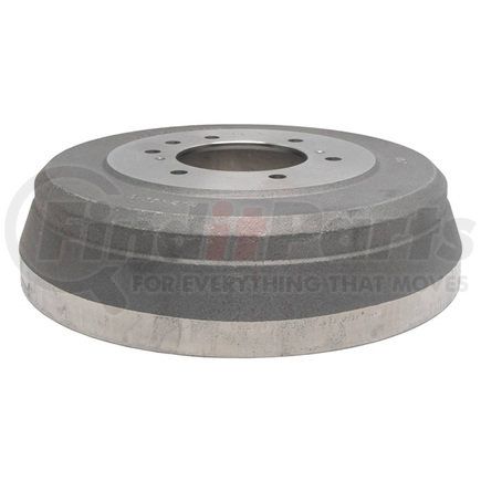 18B449 by ACDELCO - Brake Drum - Rear, Turned, Cast Iron, Regular, Plain Cooling Fins