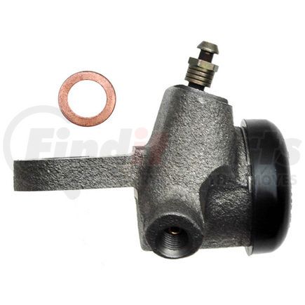 18E459 by ACDELCO - Drum Brake Wheel Cylinder - Bolted, with Bleeder Screw and Bleeder Screw Cap