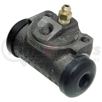 18E656 by ACDELCO - Drum Brake Wheel Cylinder - Bolted, with Bleeder Screw and Bleeder Screw Cap