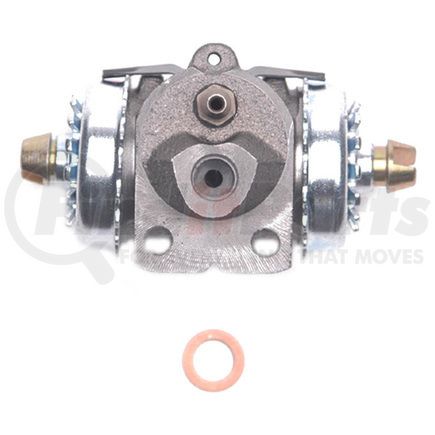 18E538 by ACDELCO - Drum Brake Wheel Cylinder - Bolted, with Bleeder Screw and Bleeder Screw Cap