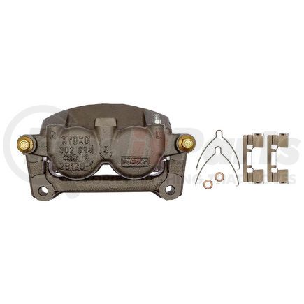 18FR12176 by ACDELCO - Disc Brake Caliper - Semi-Loaded, Uncoated, Regular Grade, with Mounting Bracket