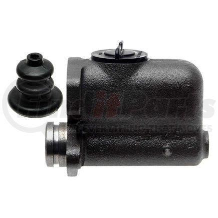 18M989 by ACDELCO - Brake Master Cylinder - with Master Cylinder Cap, Cast Iron, 4 Mounting Holes