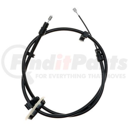 18P97086 by ACDELCO - Parking Brake Cable - Rear Passenger Side, Black, EPDM Rubber