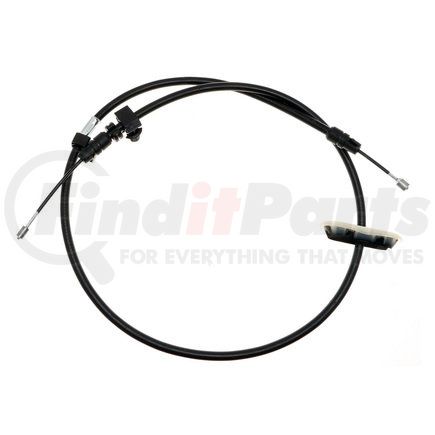 18P97085 by ACDELCO - Parking Brake Cable - Rear Driver Side, Black, EPDM Rubber, Specific Fit