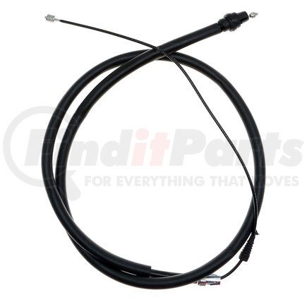 18P97089 by ACDELCO - Parking Brake Cable - Rear Driver Side, Black, EPDM Rubber, Specific Fit